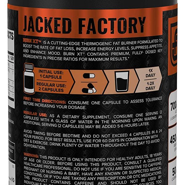 BURNXT Thermogenic Fat Burner (60 caps) Hi5 Jamaica Beauty Shop